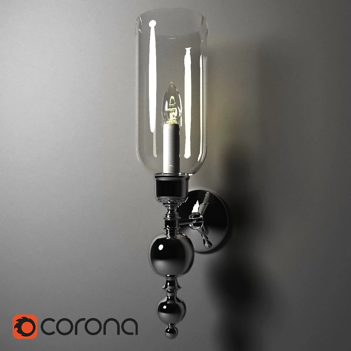 lamp charles edwards 3D Model .c4d .max .obj .3ds .fbx .stl .blend 