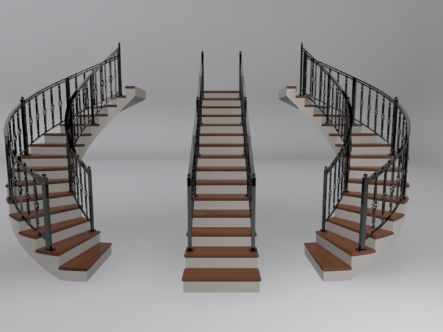 stair Modèle 3D .c4d .max .obj .3ds .fbx .stl .blend 