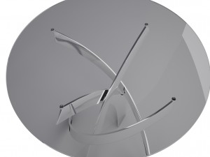 chromeglasstable 3D Model