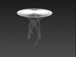 chromeglasstable 3D Model