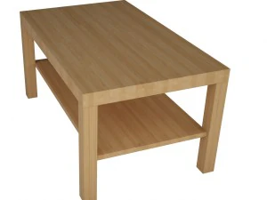 lakktable Modello 3D
