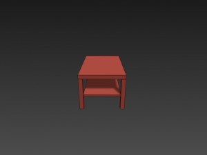 lakktable Model 3D