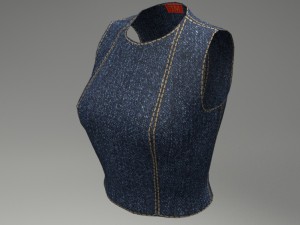 basic bodice 3D मॉडल