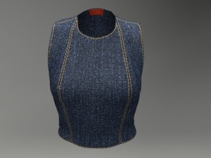 basic bodice Model 3D