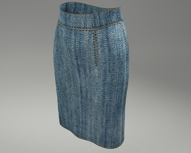 basic skirt Modelo 3D .c4d .max .obj .3ds .fbx .stl .blend 