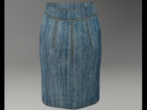 basic skirt Modelo 3D