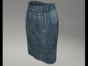 basic skirt Modelo 3D