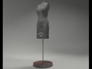 sewing mannequin stand size 38 3D Model