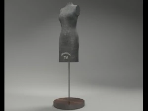 38 numara dikiş manken standı 3D Model