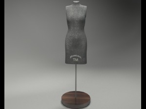 sewing mannequin stand size 38 Modelo 3D