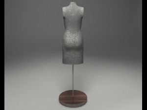 sewing mannequin stand size 38 Modelo 3D