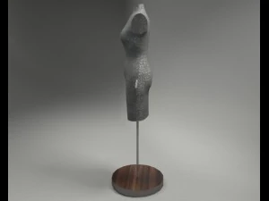 sewing mannequin stand size 38 3D Model