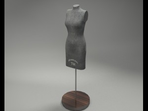 sewing mannequin stand size 38 Modelo 3D