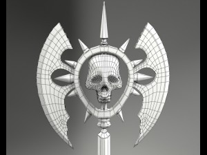 medieval axe 3Dモデル