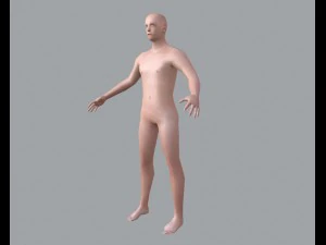 basic male 3D Model