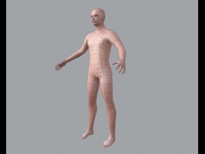 basic male 3D मॉडल