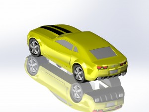 chevrolet camaro 3D-Druckmodell