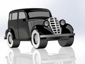 gaz-m1 3D Print Model