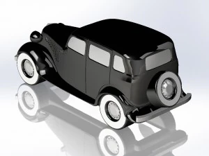 gaz-m1 3D Print Model