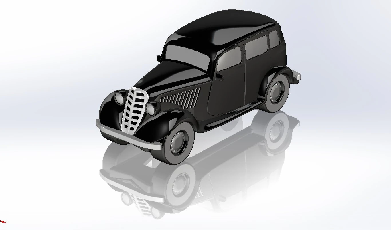 gaz-m1 3D Print Model .c4d .max .obj .3ds .fbx .stl .blend 