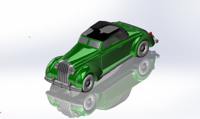 opel admiral cabriolet Modelo de Impressão 3D .c4d .max .obj .3ds .fbx .stl .blend 
