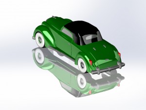 opel admiral cabriolet Modelo de Impressão 3D
