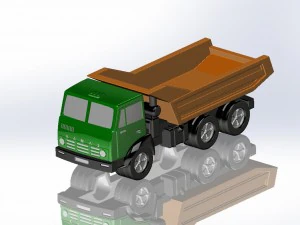 Kamaz Modelo de Impressão 3D
