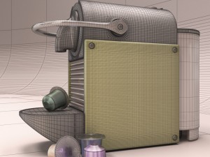 nespresso pixie delonghi 3D Model