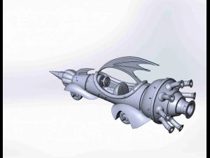wacky races - the mean machine 3D Print Model