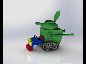 wacky races - the army surplus special 3D प्रिंट मॉडल