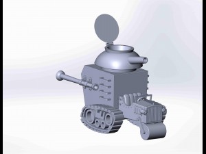 wacky races - the army surplus special 3D-printmodel