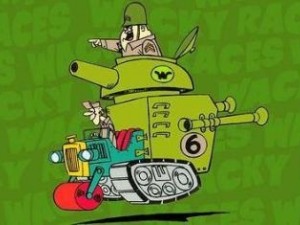 wacky races - the army surplus special 3D-printmodel
