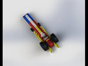 wacky races - the varoom roadster 3D Print Model