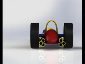 wacky races - the varoom roadster 3D Print Model