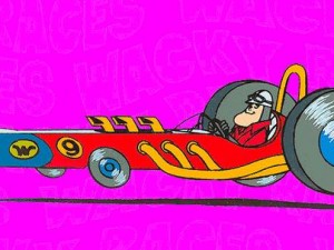 wacky races - the varoom roadster 3D-Druckmodell