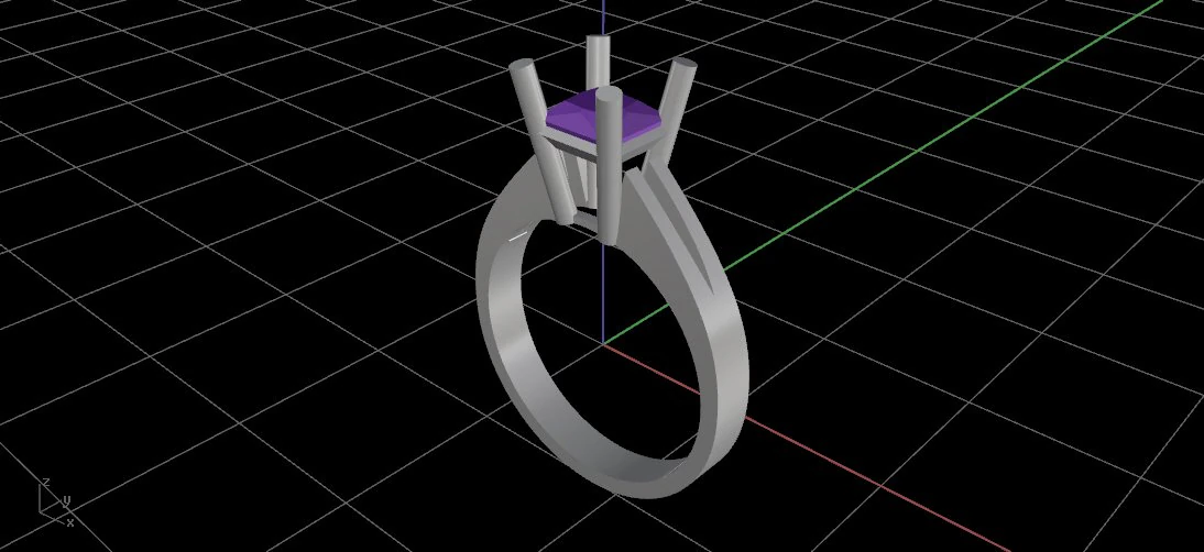 ring 3D Model .c4d .max .obj .3ds .fbx .stl .blend 