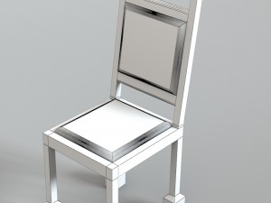 wood chair 3D Model