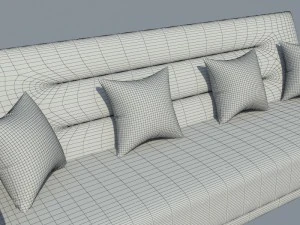 beautiful sofa 3D Model