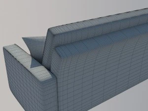 beautiful sofa 3D Model