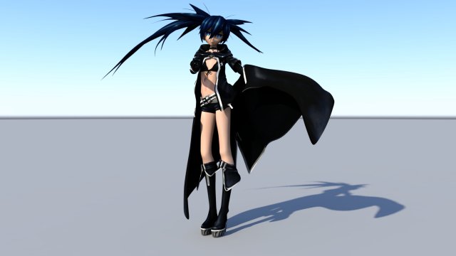 black rock Modello 3D .c4d .max .obj .3ds .fbx .stl .blend 