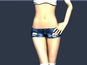 freya Modelo 3D