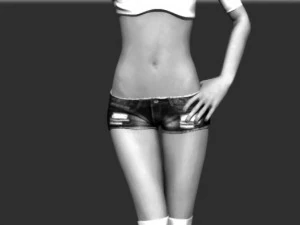freya 3D Model
