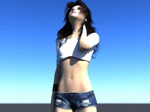 freya 3D Model