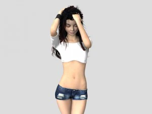 freya 3D Model