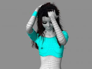 freya 3D Model