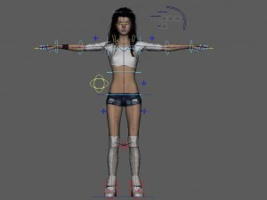 freya 3D Model