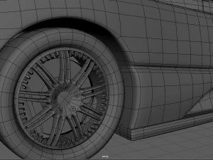 pogani zonda 3D Model