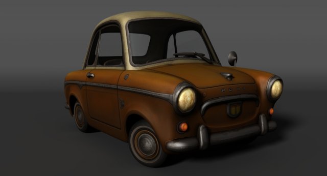 pony 3D 模型 .c4d .max .obj .3ds .fbx .stl .blend 