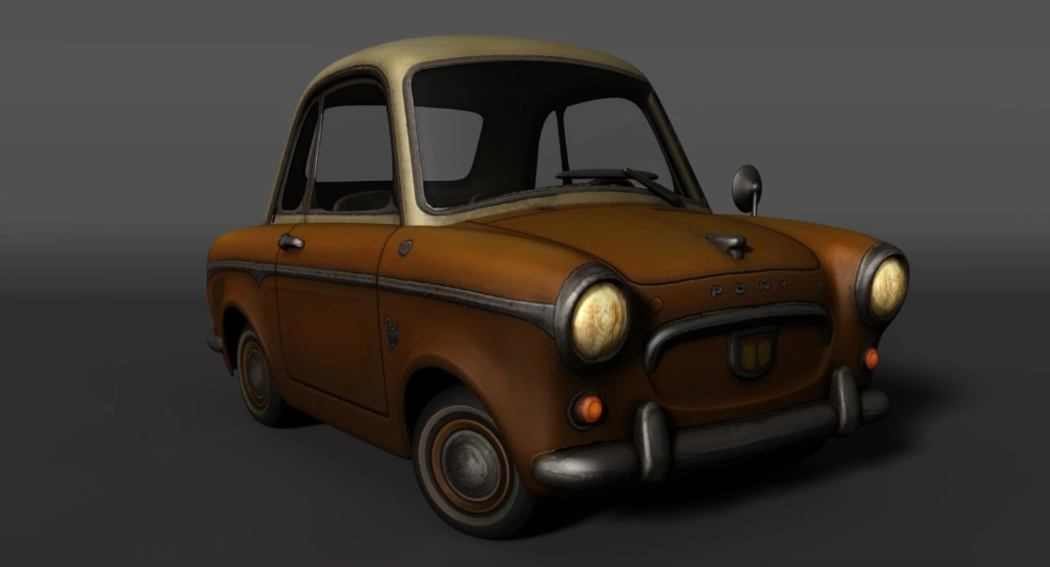 pony 3D Model .c4d .max .obj .3ds .fbx .stl .blend 