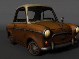 pony Modèle 3D